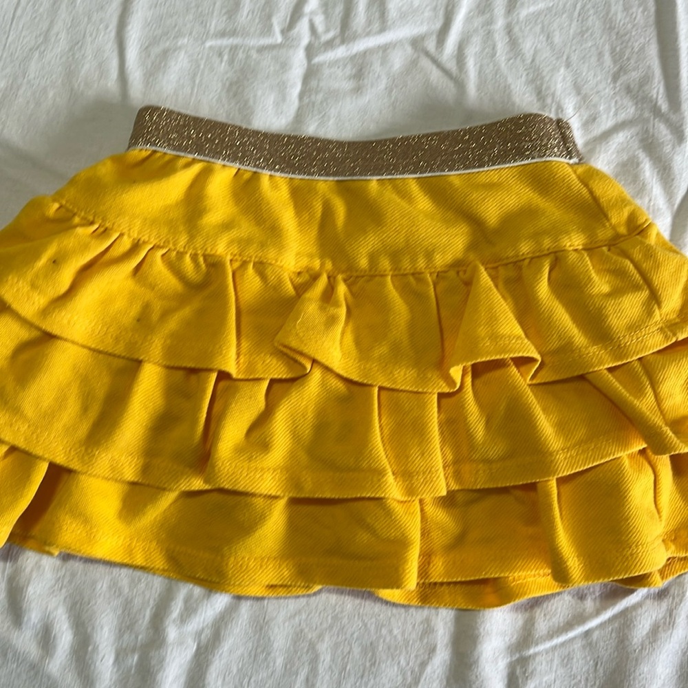 2T Epic Threads yellow skirt